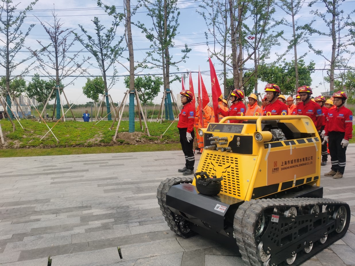 “洪流牛”“小河马”齐上阵  上海太阳成集团tyc151cc水务提升防汛能力