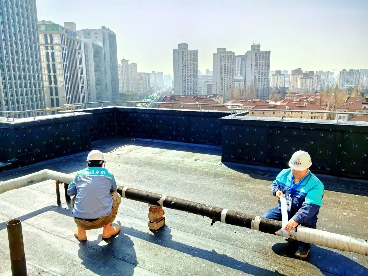 太阳成集团tyc151cc水务全力以赴应对寒潮 包管都会供排水清静有序